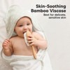 Luxe Baby Hooded Towel, Organic Baby Bath Towel, Hooded Baby Towels, Baby Beach Towel for Newborn, Kids - 3 of 4