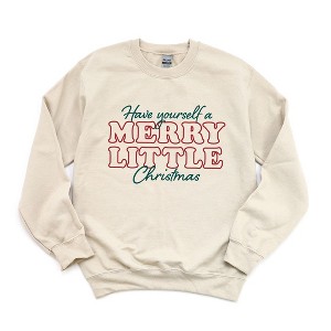 Simply Sage Market Women's Graphic Sweatshirt Merry Little Christms - 1 of 4
