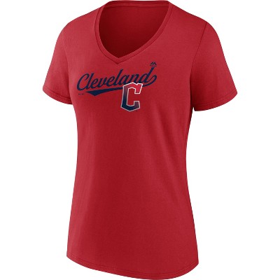 Mlb Cleveland Guardians Women's Slub T-shirt : Target