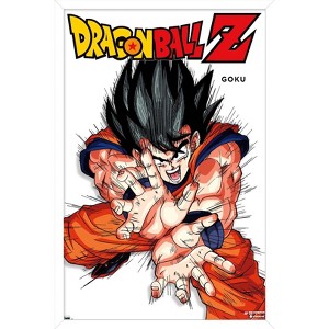 Trends International Dragon Ball Z - Goku Feature Series Framed Wall Poster Prints - 1 of 4
