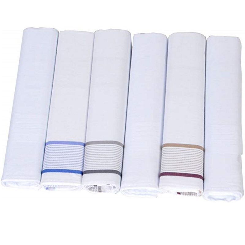 Men's Patterned Cotton Handkerchiefs, 1 of 2