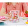 Silver Buffalo Strawberry Shortcake "Sweet" Glass Mug | Holds 18 Ounces - 4 of 4