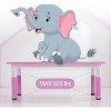 Height Adjustable Kids Table and Chairs Set with Graffiti Desktop, Multifunctional Toddler Table for Classroom Daycare Home Ages 2-8 - 2 of 4