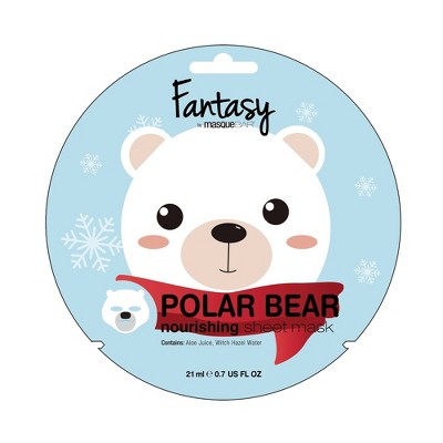 Fantasy by Masque Bar Polar Bear Sheet Mask - 0.7 fl oz