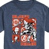 Men's - Marvel - Black Widow Grid Short Sleeve Graphic T-Shirt - 2 of 4