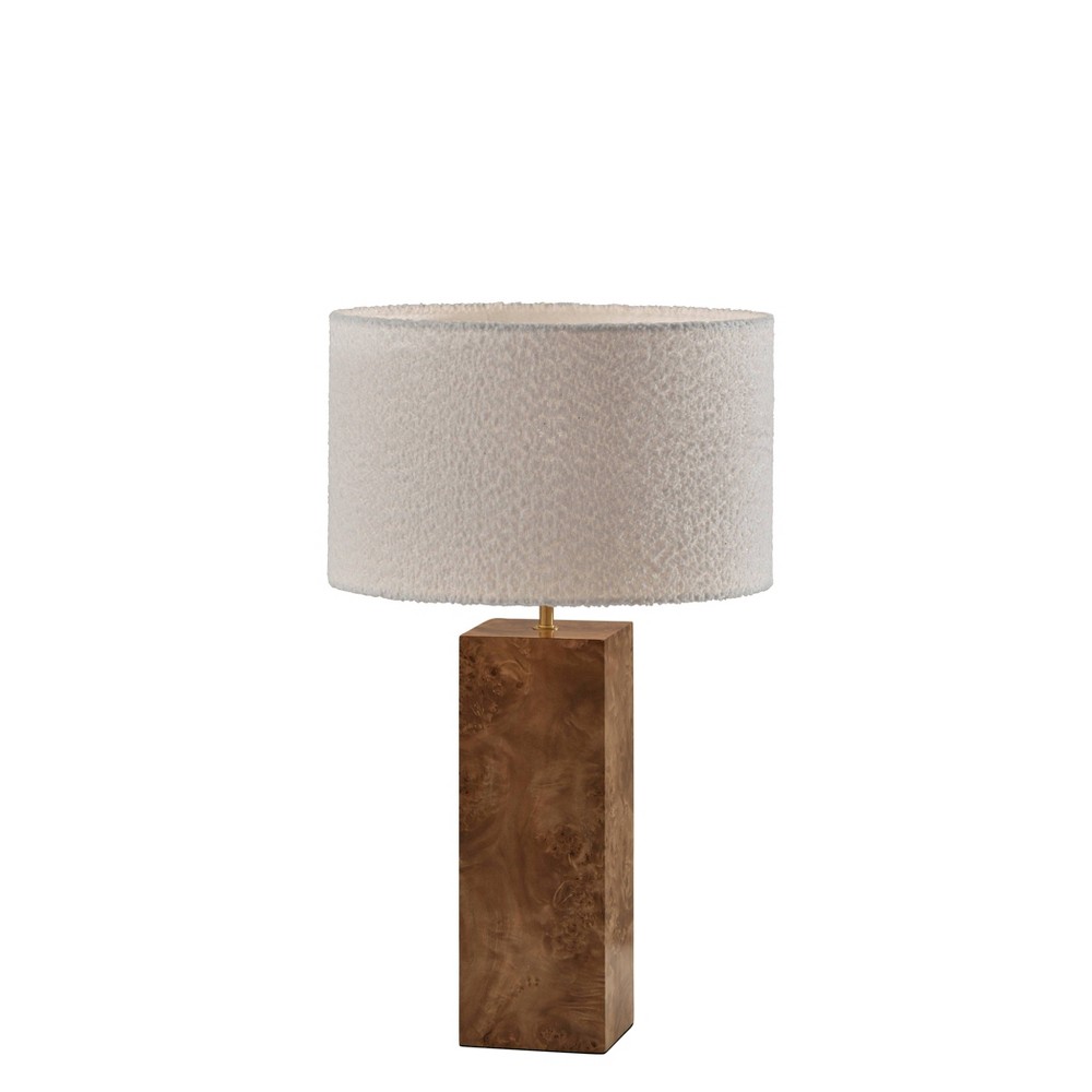 Photos - Floodlight / Street Light Adesso Frederick Table Lamp Brown 