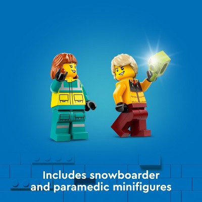 LEGO City Emergency Ambulance and Snowboarder 60403_3