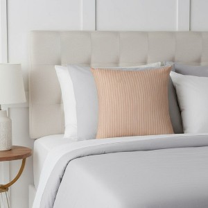 Color Splash Neutral 18x18 Inch Climaweave Pillow – 100% Polyester Accent by Manual Woodworkers and Weavers - 1 of 3