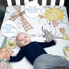 JumpOff Jo - 100% Cotton Fitted Crib Sheet, Super Soft, for Standard Crib Mattresses and Toddler Beds - 3 of 4