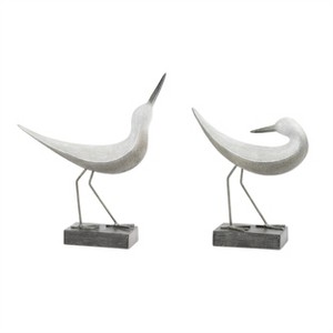 Modern Sea Bird Figurine (Set of 2) - 1 of 3