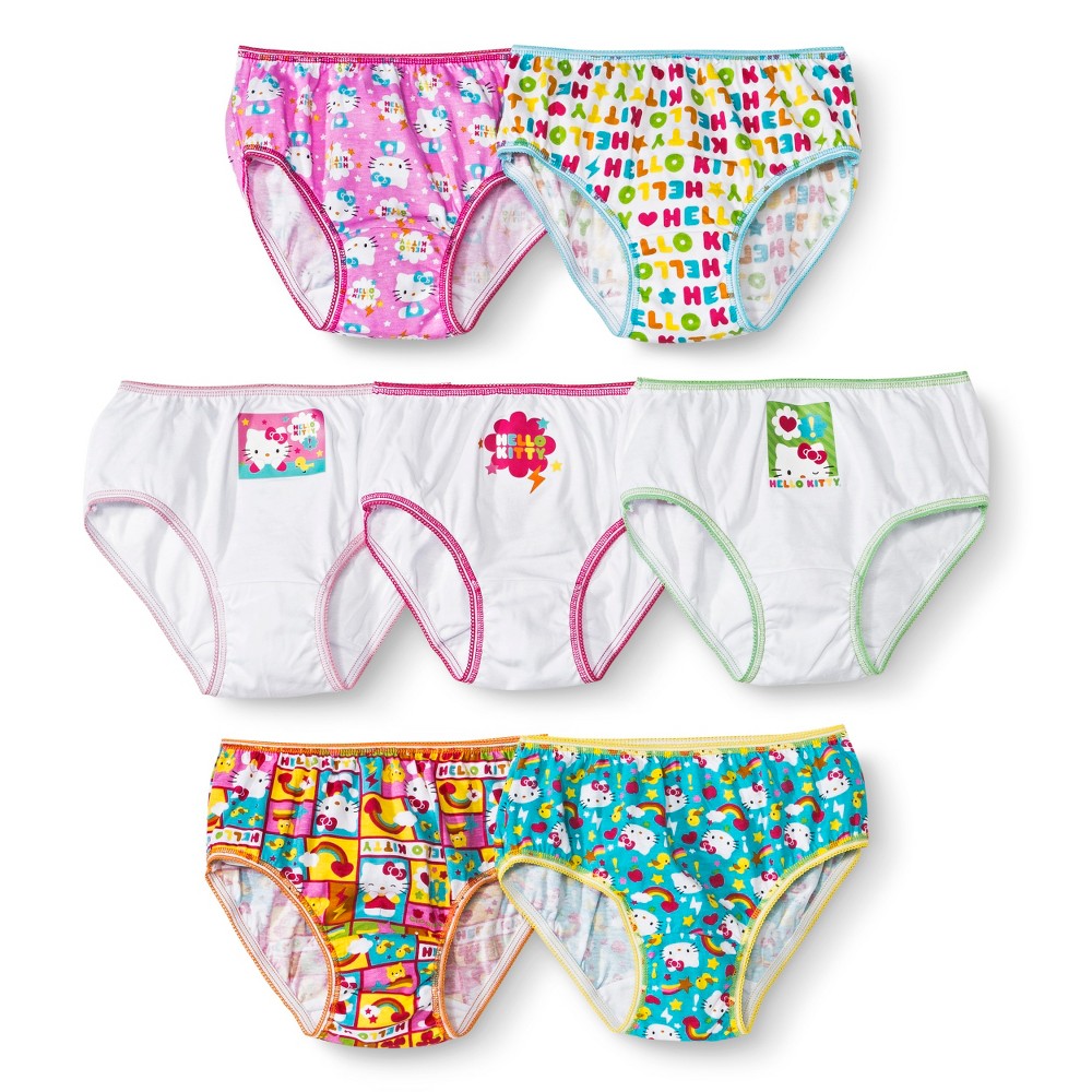 UPC 045299003356 product image for Toddler Girls' 7 Pack Hello Kitty Panty 2T/3T | upcitemdb.com