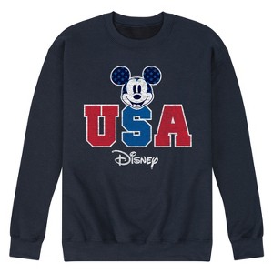 Men's - Disney - Americana Graphic Fleece Sweatshirt - 1 of 4