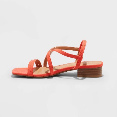 tiny heel sandals