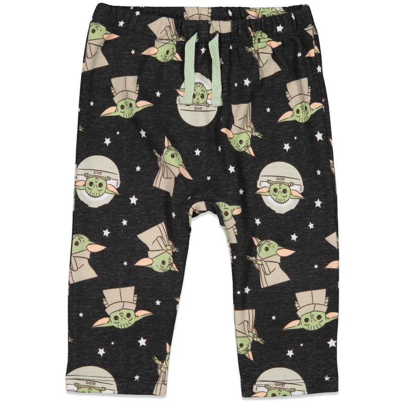 Star Wars The Child Mix N' Match Bodysuit Graphic T-Shirt and Pants 4 Piece Layette Set , 4 of 10