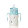 Grosmimi Stainless Steel Straw Cup with Flip Top - 6oz (200ml) - 2 of 4