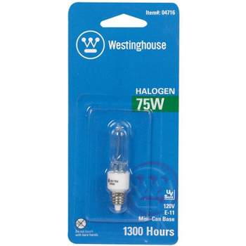 Westinghouse 75 W T4 Specialty Halogen Bulb 1,450 lm White 1 pk