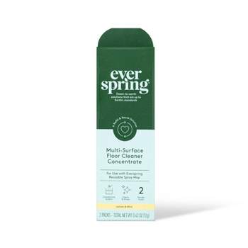 Multi-Purpose Floor Cleaner Concentrate - 0.42oz/2ct - Everspring™