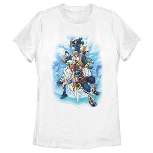 Women's Kingdom Hearts 2 Box Art T-Shirt - 1 of 4