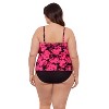 Aqua Green, Women's Triple Tier Tankini - 3 of 3