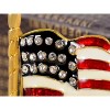 Anna-Kaci Crystal Rhinestone 4th of July American USA Flag Patriotic Pin Brooch - 4 of 4