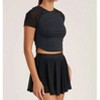 Women's Mesh Performance Cropped Tee - THRIVE SOCIETE - 3 of 3