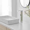 BWE DC Automatic Sensor Touchless Vessel Sink Faucet Single Hole Bathroom Faucet with Pop Up Drain - image 2 of 4