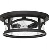 Quoizel Lighting Marblehead 2 - Light Flush Mount in  Mystic Black - 4 of 4