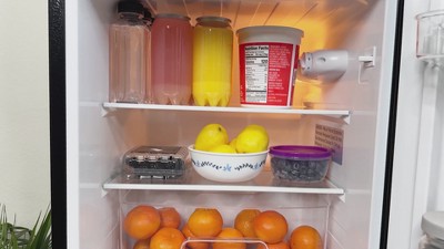 Mint Green Retro Compact Refrigerator with Freezer and Bottle Opener