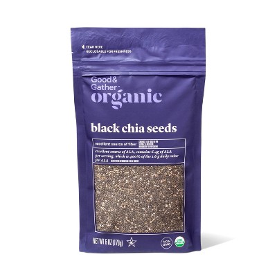 Organic Black Chia Seed - 6oz - Good & Gather™