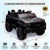 24V Ride on Truck for Kids,2-Seater Licensed Chevrolet Silverado with Parent Remote,3 Speeds, 4×Spring Suspension, Wireless Music & MP3 - 2 of 4