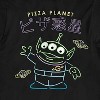 Mens Toy Story Group Shirt - Woody, Buzz Lightyear, Rex & Pizza Planet Aliens - Made in the 90s Kanji Classic T-Shirt - 3 of 4