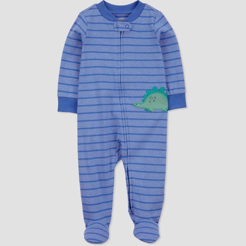 Carter&#39;s Just One You&#174;️ Baby Boys&#39; Dino Sleep N&#39; Play - Blue, 1 of 5