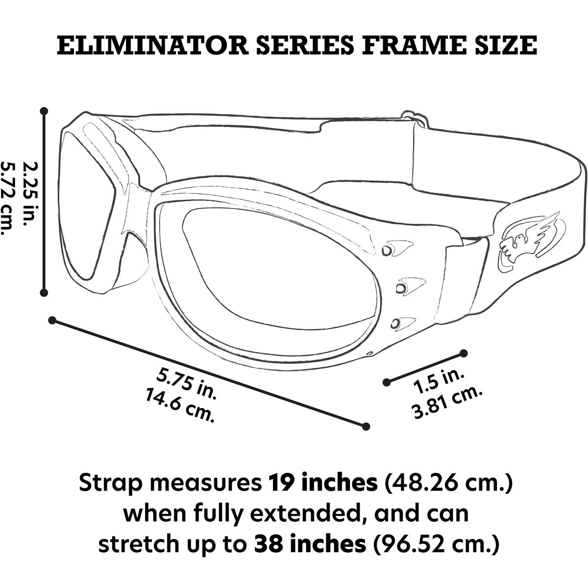 Global Vision Eyewear Eliminator Safety Motorcycle Goggles - thumbnail 7