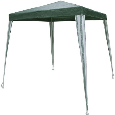 ALEKO Waterproof Portable Pop Up 6.5 x 6.5 Feet Gazebo Tent Canopy Shelter for Outdoor Shade Coverage and Party Entertainment, Green