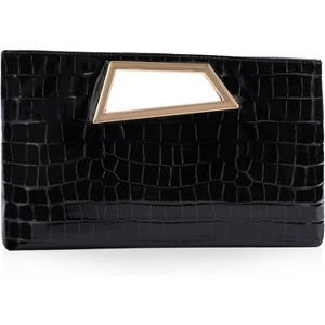 Clutch Purse for Women - Evening Bags PU Leather Glitter Fashion Purse Handbag - 1 of 4