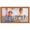 PosterPalooza | Slim Profile Brown Picture Frame - UV Acrylic, Backing Board, Hanging Hardware Included - 2 of 4