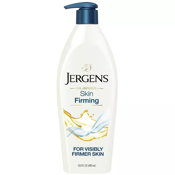 Jergens Skin Firming Body Lotion, with Collagen and Elastin, For Dry Skin, Dermatologist Tested - 16.8 fl oz - best skin firming lotion