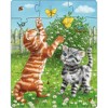 HABA Pets Set of 3 Jigsaw Puzzles Featuring Kittens, Puppies and Bunnies - image 2 of 4