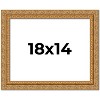 PosterPalooza | Contemporary Gold Picture Frame - UV Acrylic, Backing Board, Hanging Hardware Included - 2 of 4