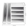 YIYIBYUS File Holder Organizer, Mail Sorter, PVC File Holder Organizer - 4 of 4