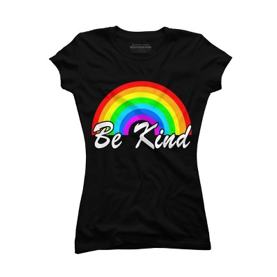 Adult Design By Humans Be Kind Rainbow Autism Awareness By T-Shirt