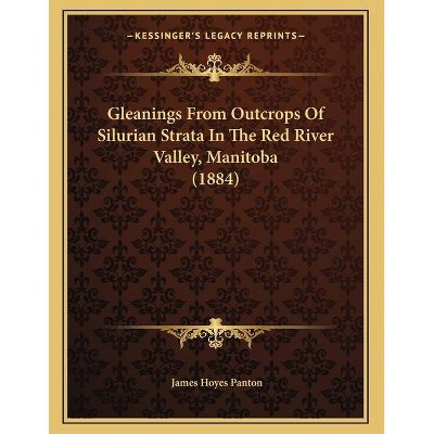 Gleanings From Outcrops Of Silurian Strata In The Red River Valley, Manitoba (1884) - by  James Hoyes Panton (Paperback)