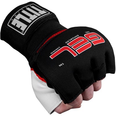 Title Boxing Gel Palm Training Pads - Black/red : Target