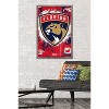 Trends International NHL Florida Panthers - Maximalist Logo 23 Framed Wall Poster Prints - 2 of 4