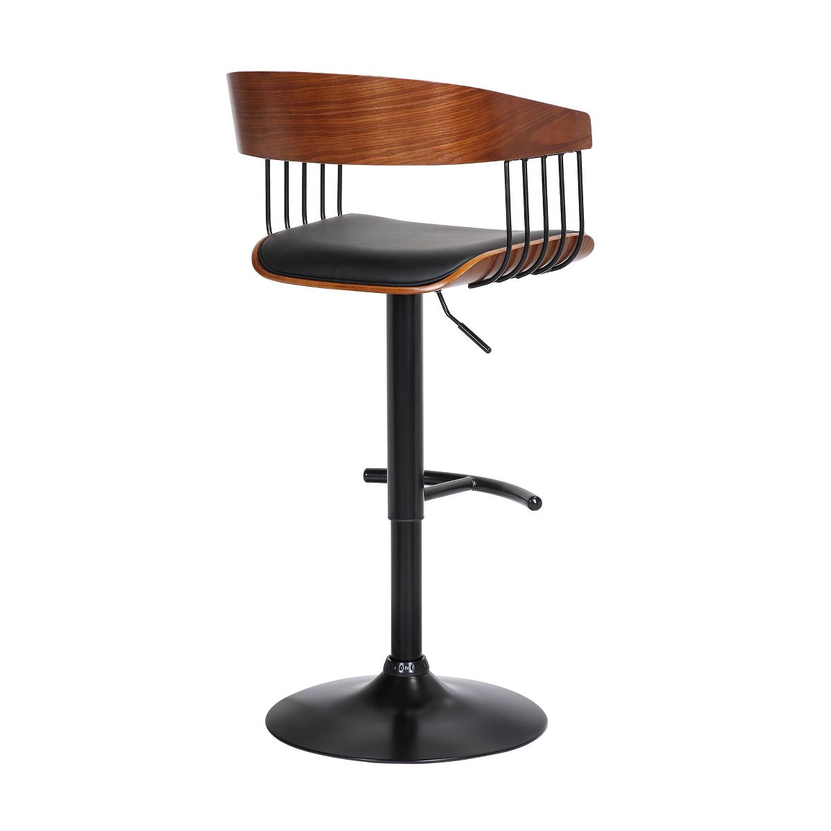 Larisa Upholstered Adjustable Barstool - thumbnail 5