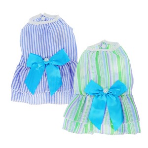 Unique Bargains Stylish Dog Dresses  2 Pcs - 1 of 4