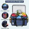 OPUX Soft Sided Cooler Bag, Insulated Collapsible Portable Leakproof with Shoulder Strap, Beach Camping Travel Road Trip - 3 of 4