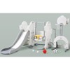 7 in 1 Toddler Slide and Swing Set, Kids Freestanding Slide Climber with Adjustable Swing and Basketball Hoop, Soccer Golf and Ring Toss Game - 2 of 4