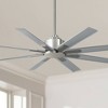 52" Minka Aire Xtreme H2O Brushed Nickel Wet Ceiling Fan with Remote - 2 of 4