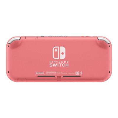 nintendo switch lite target coral